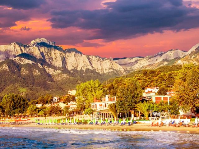 Halkidiki Selanik Paralia Ve Thassos Adası