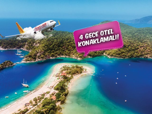 Uçaklı Işık Ülkesi Likya Fethiye Ölüdeniz Kaş Dalyan Akyaka Turu (4 Gece Otel Konaklamalı)